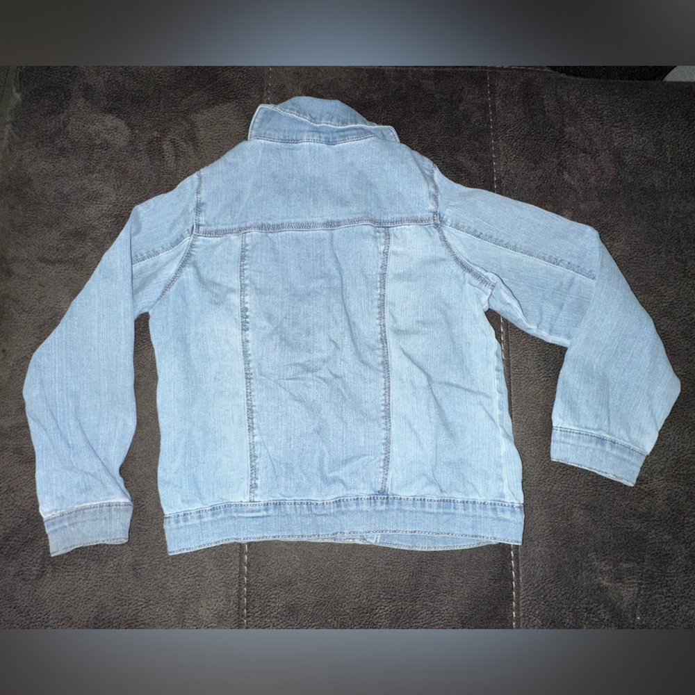 Kids Light Blue Denim Jacket - Picture 4 of 4